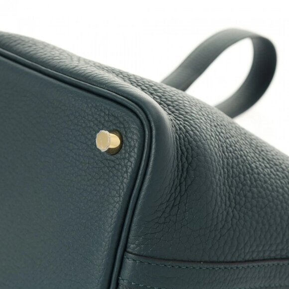 HERMES Vert cypress hand bag 802000157745000 - Picture 5 of 10